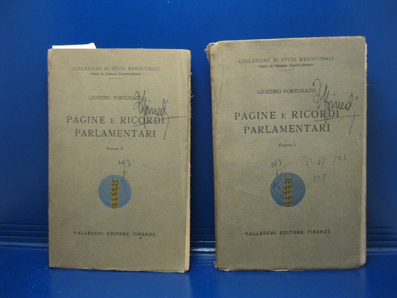 Pagine e ricordi parlamentari. Volume I (-II).